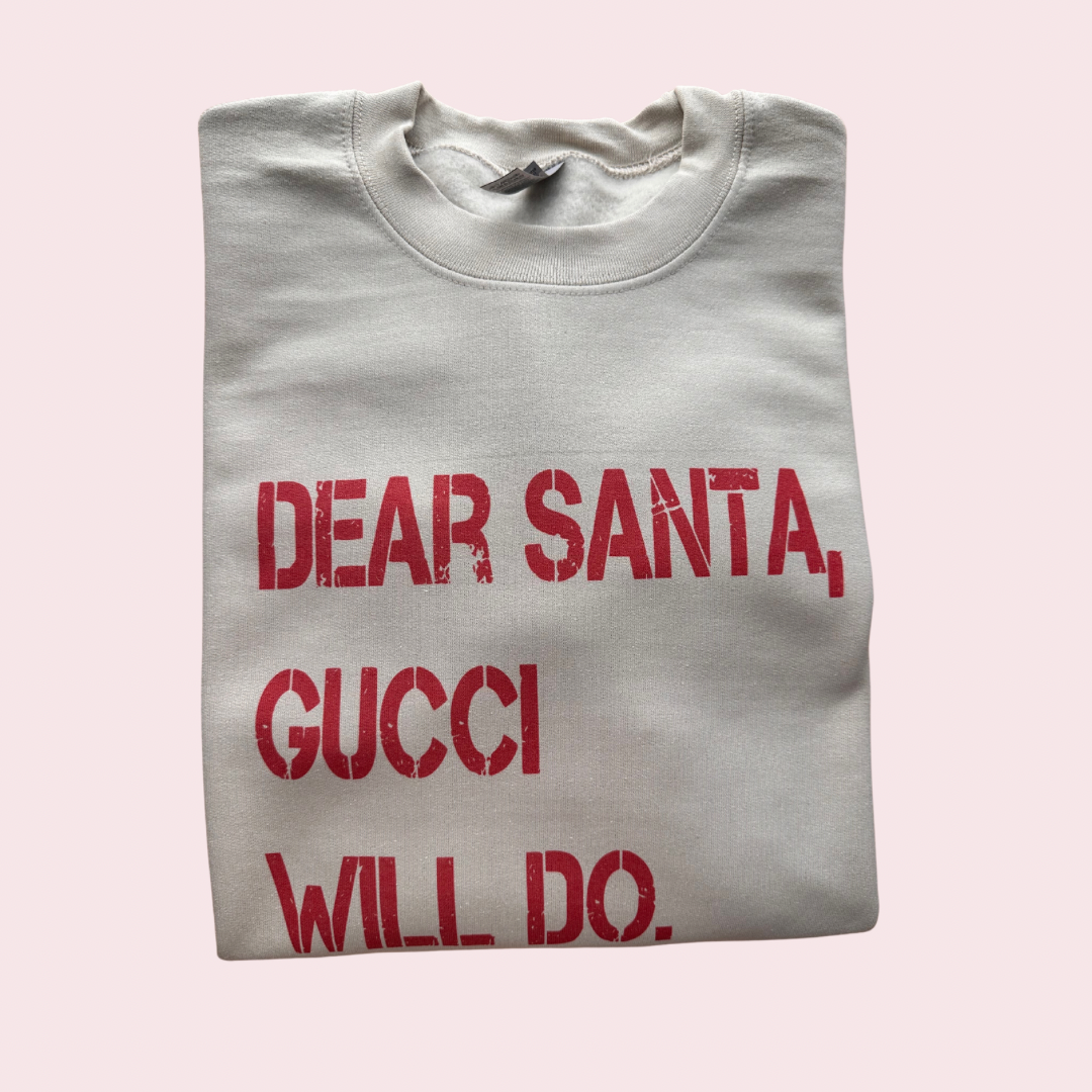 Dear Santa GG will do(sand)