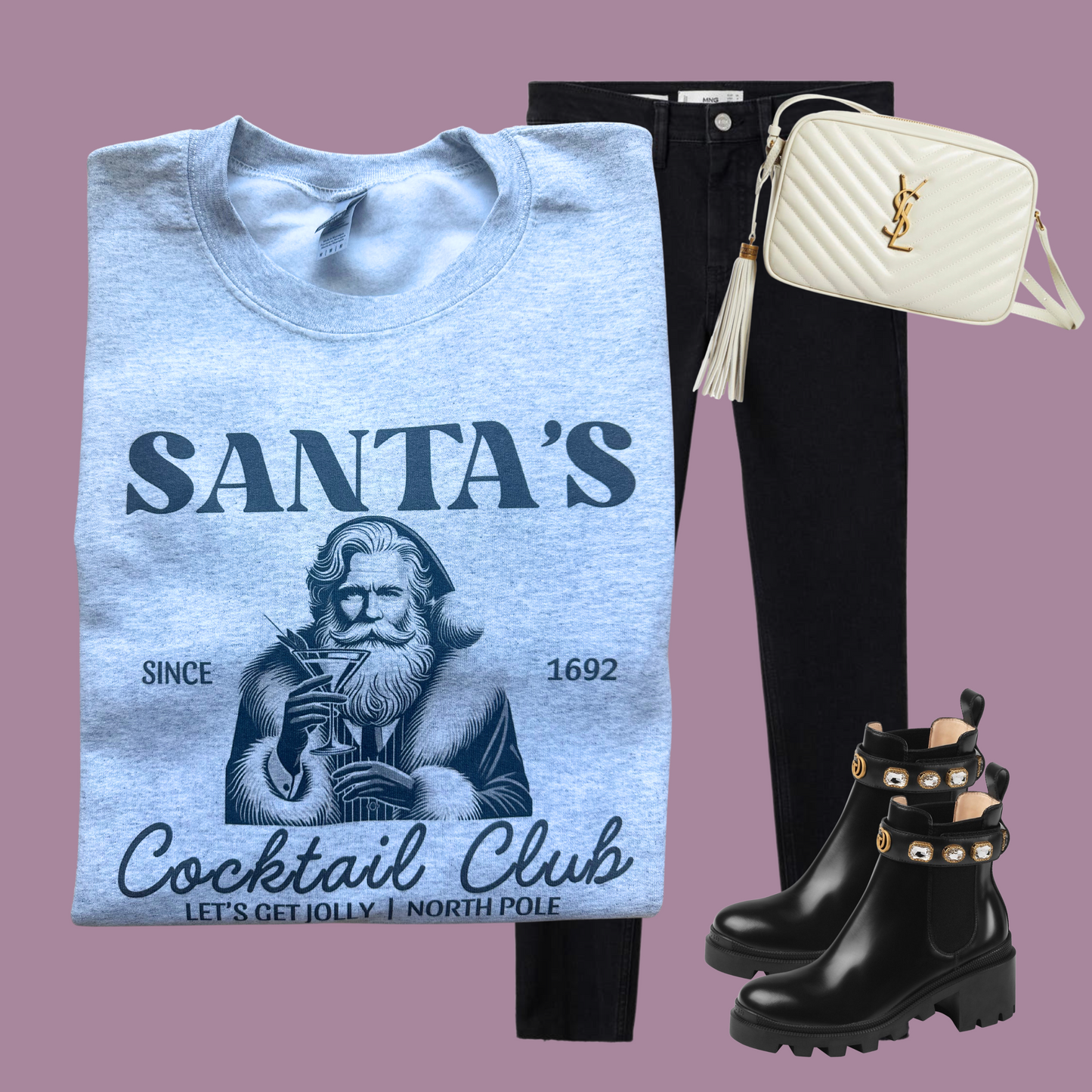 Santa’s cocktail club