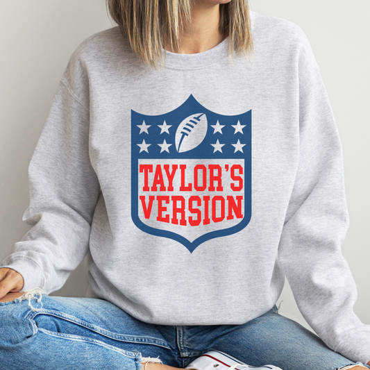 Taylor's version football sweatshirt