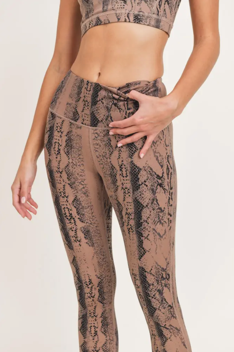 Serpentine highwaist leggings