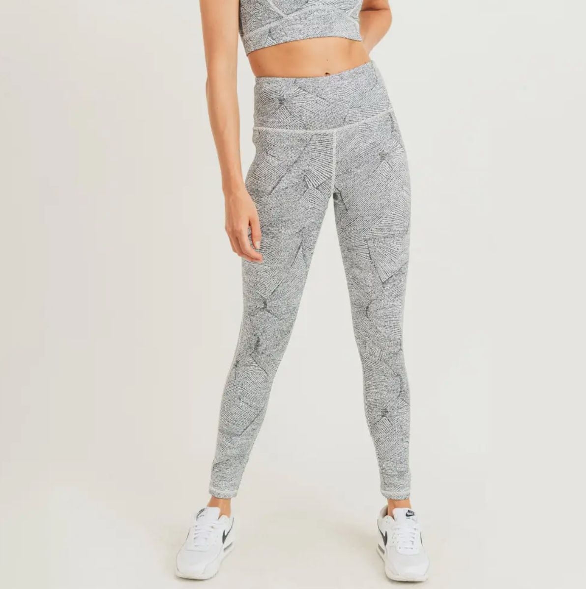 Zen Garden Jacquard Highwaist Leggings