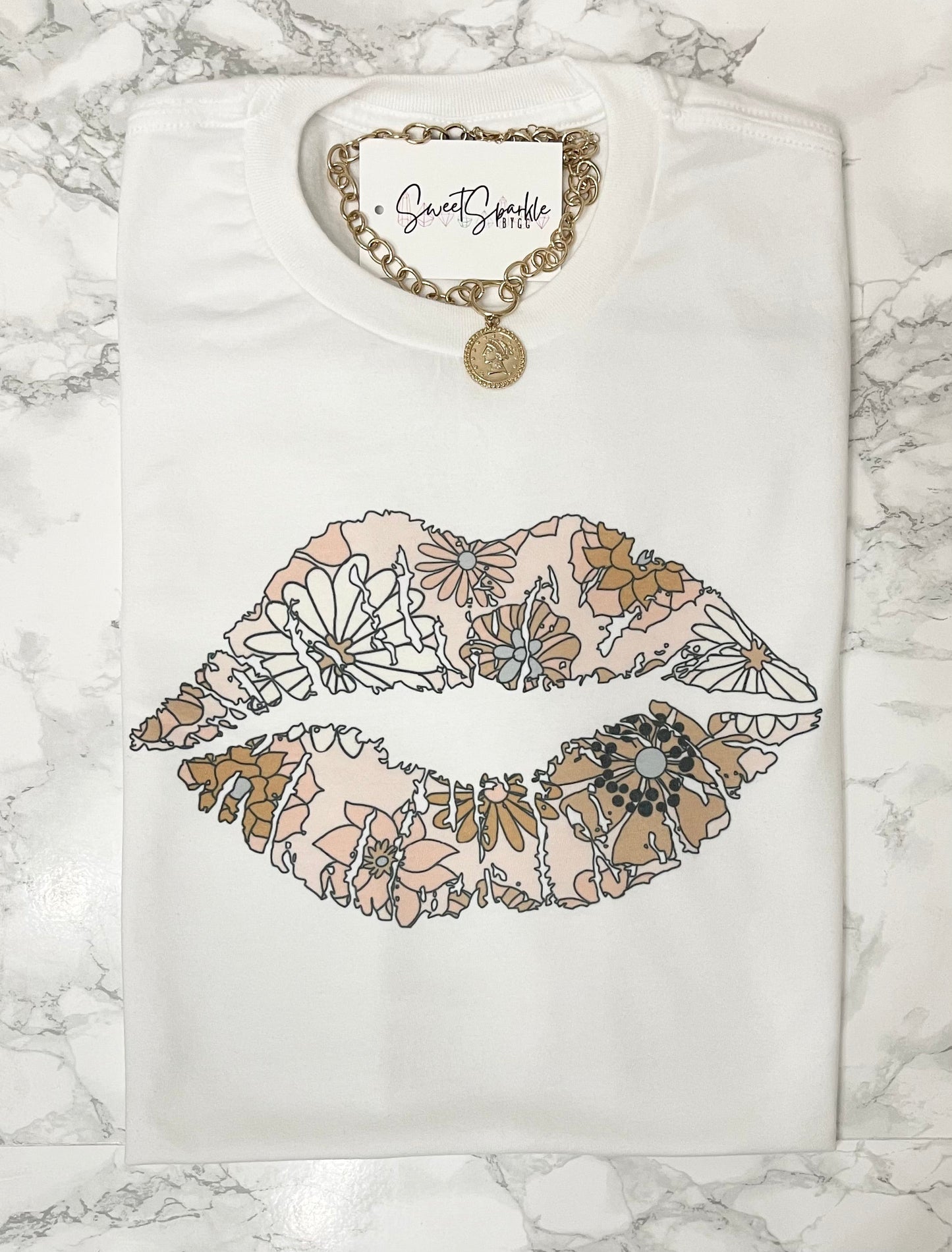 Floral Lips