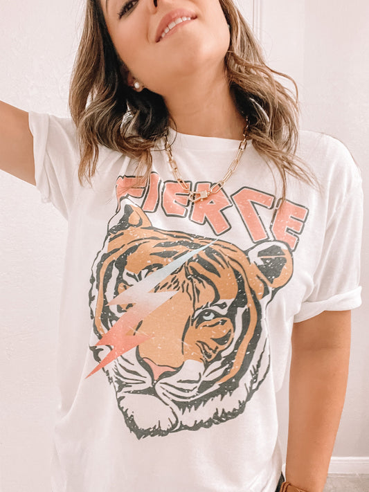 Fierce tiger