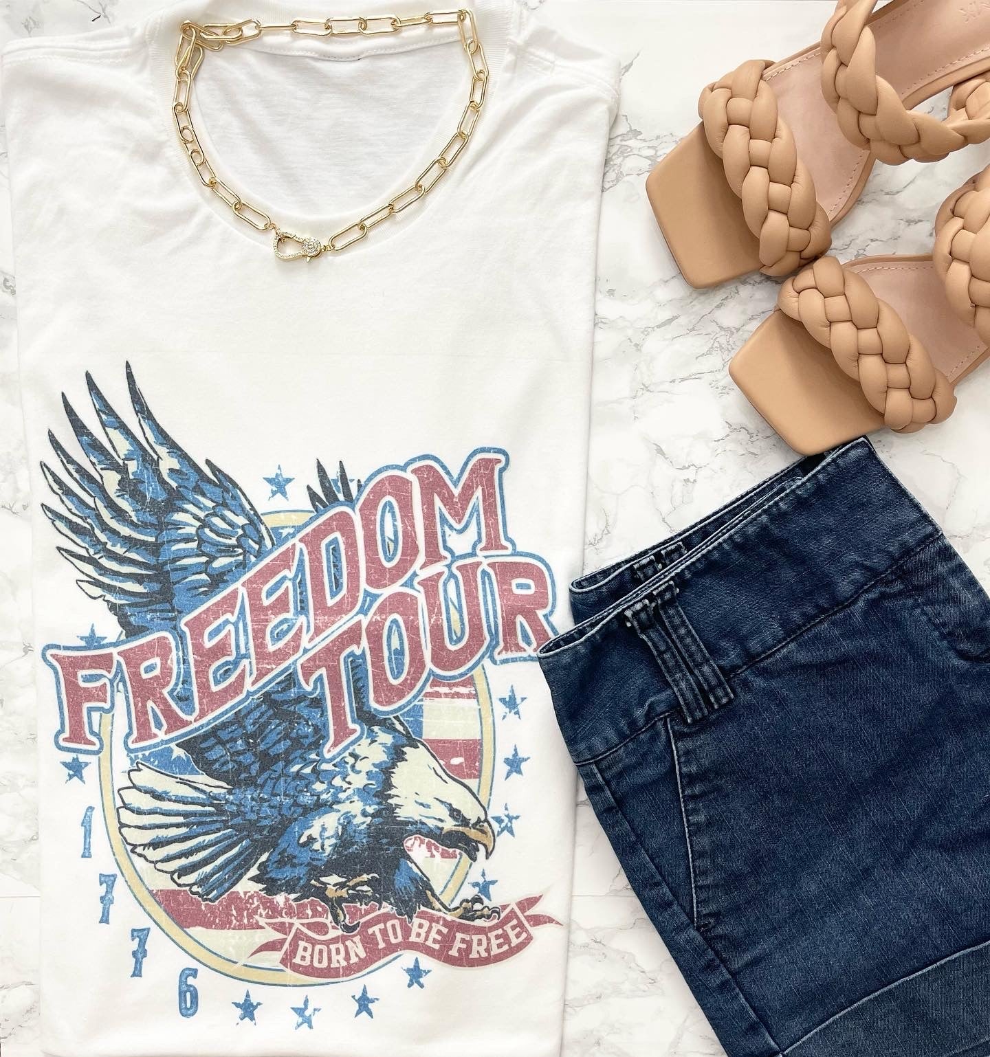 Freedom tour tee