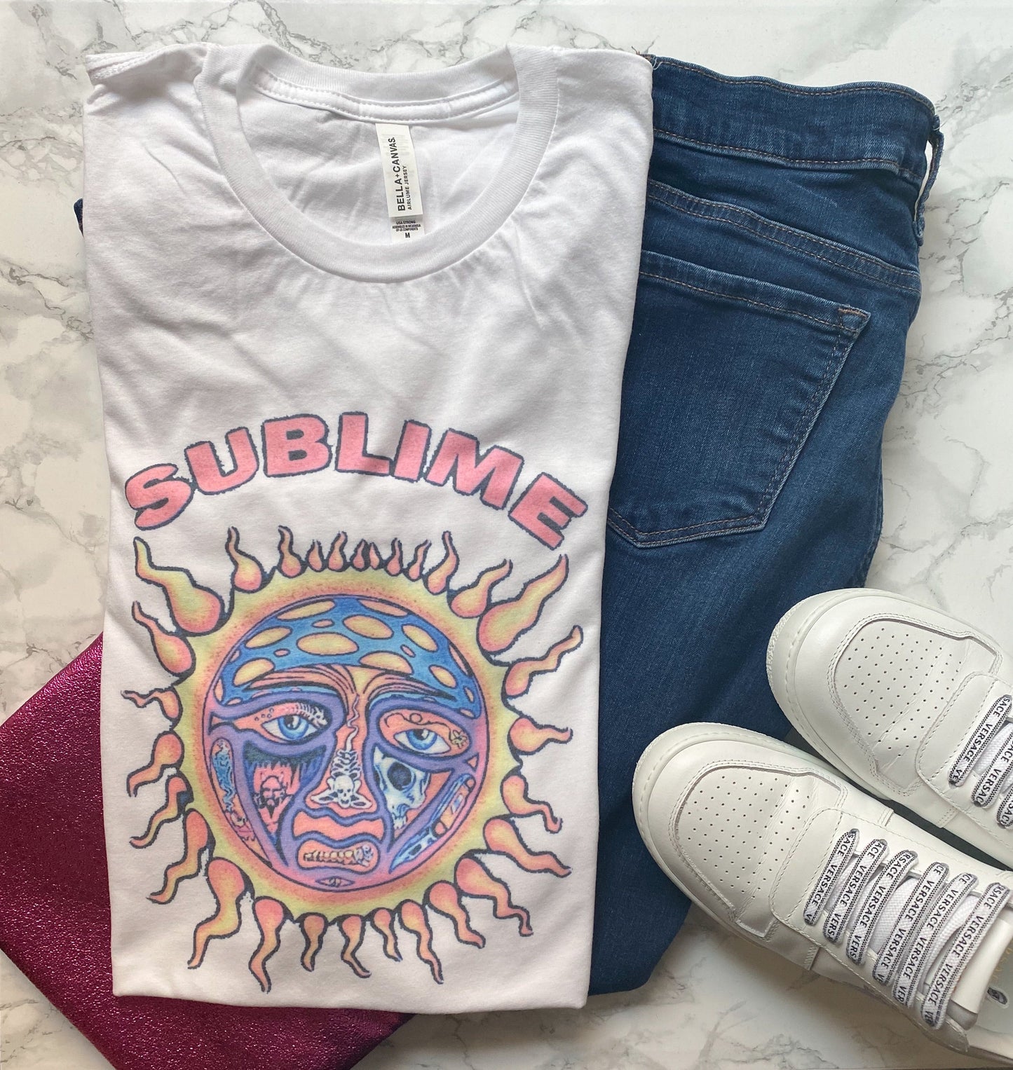 Sun band tee